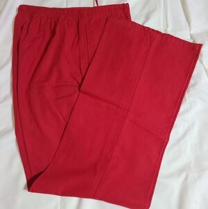 Womens Red Scrub Pants